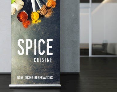 Top Tips for creating a roller banner