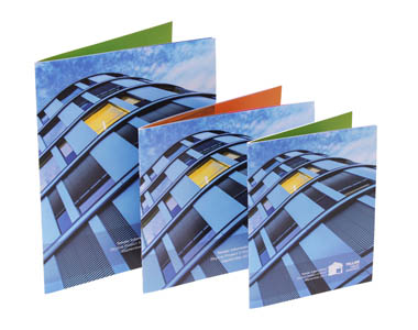 Saddle stitched booklets